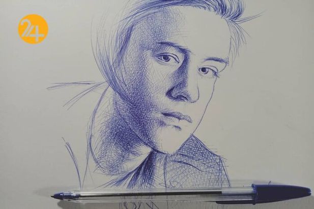 نقاشی با خودکار