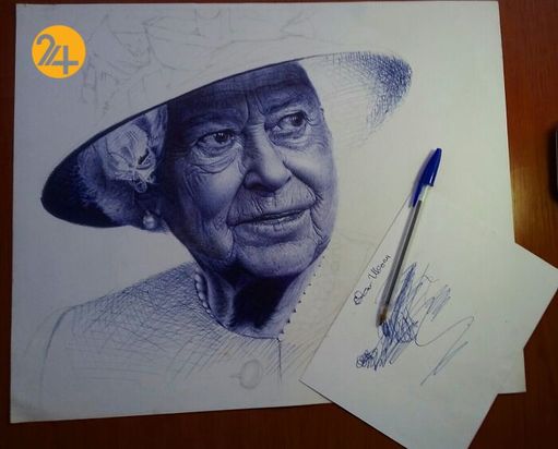 نقاشی با خودکار