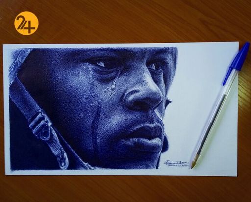 نقاشی با خودکار