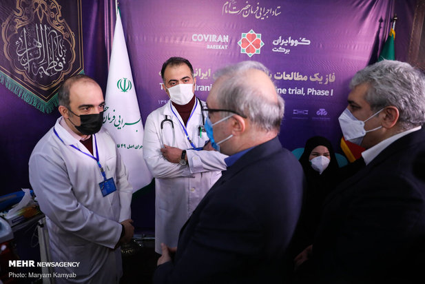 تست انسانی واکسن ایرانی کرونا