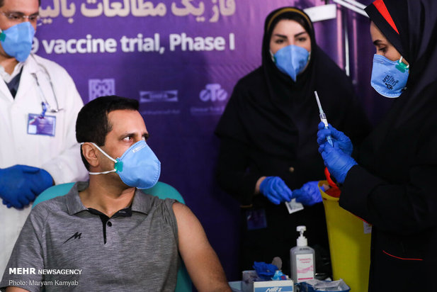 تست انسانی واکسن ایرانی کرونا