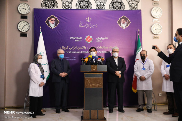 تست انسانی واکسن ایرانی کرونا