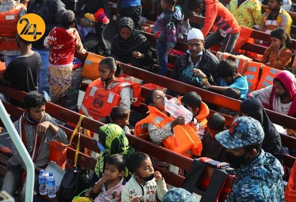 انتقال مهاجران روهینگیا بهوخلیج بنگال