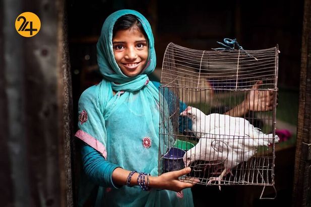 پرتره مردم زیبای بنگلادش