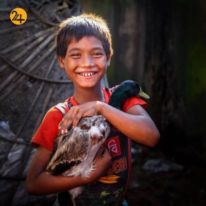 پرتره مردم زیبای بنگلادش