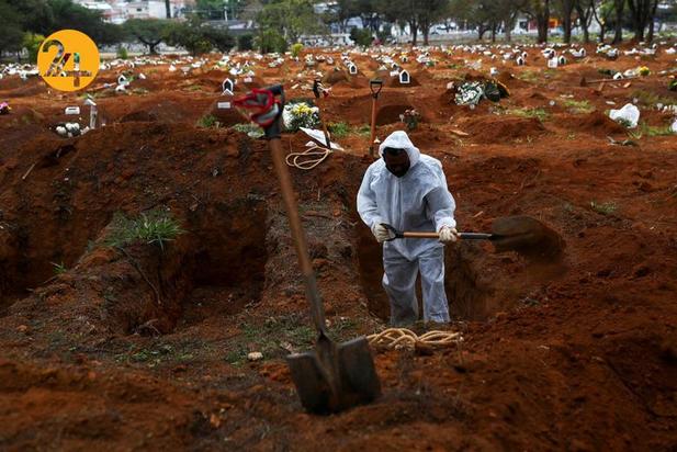 غم‌بارترین تصاویر کرونایی‌های جهان