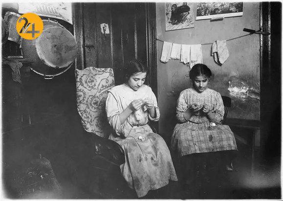 کودکان کار 100 سال پیش