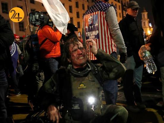 هواداران ترامپ در خیابان‌های واشنگتن