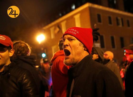 هواداران ترامپ در خیابان‌های واشنگتن