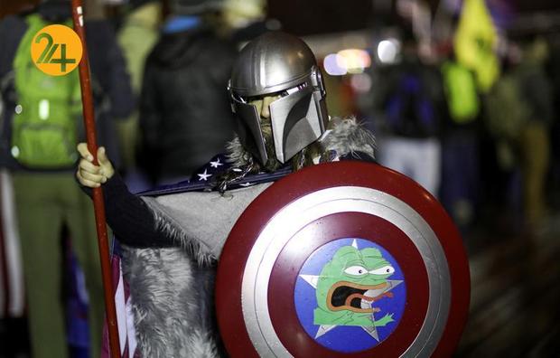 هواداران ترامپ در خیابان‌های واشنگتن