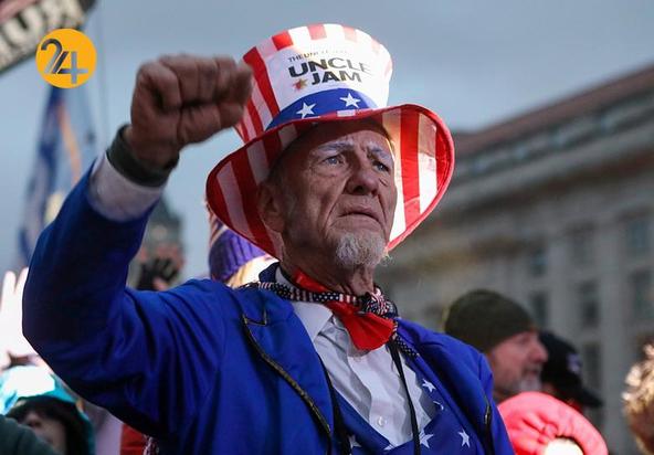 هواداران ترامپ در خیابان‌های واشنگتن