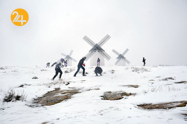 طوفان فلومینا در مادرید