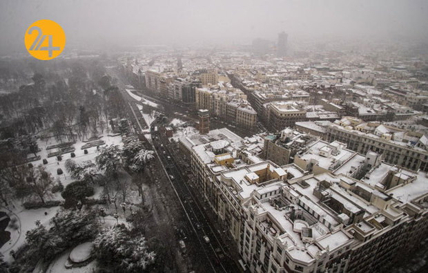 طوفان فلومینا در مادرید