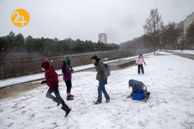 طوفان فلومینا در مادرید