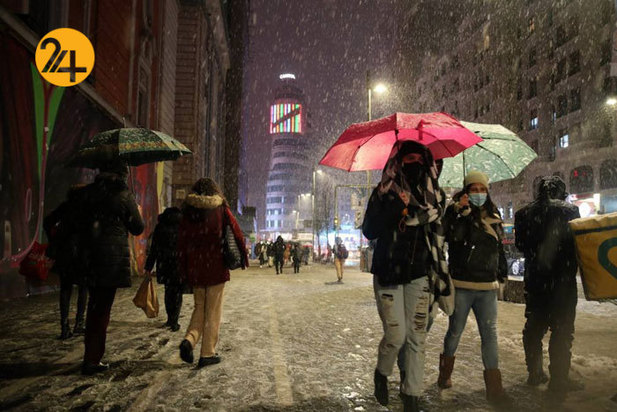 طوفان فلومینا در مادرید