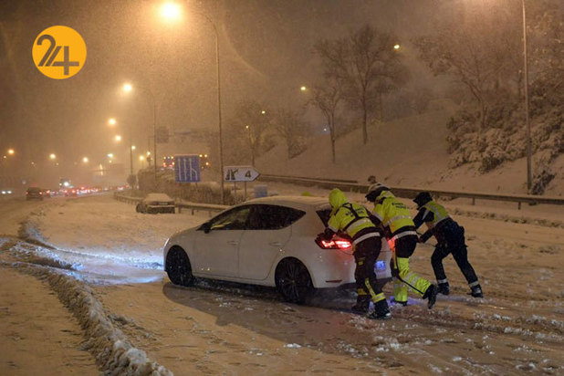 طوفان فلومینا در مادرید
