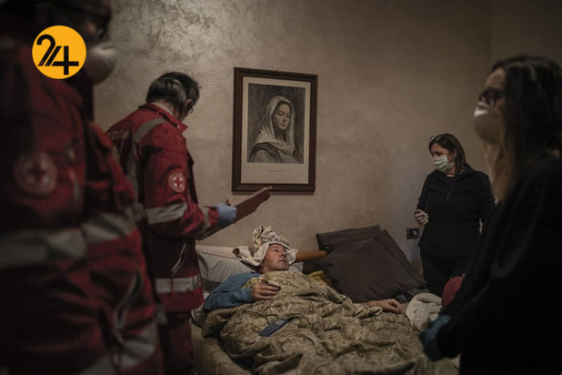 تصاویر شیوع کرونا در سال2020