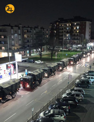 تصاویر شیوع کرونا در سال2020