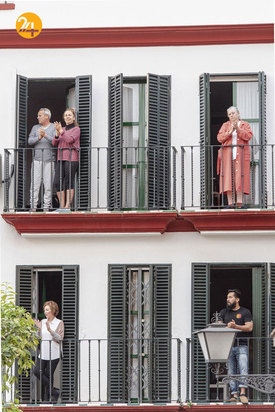 تصاویر شیوع کرونا در سال2020