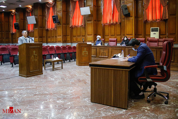 جلسه رسیگی به اتهامات رئیس پیشین سازمان خصوصی سازی