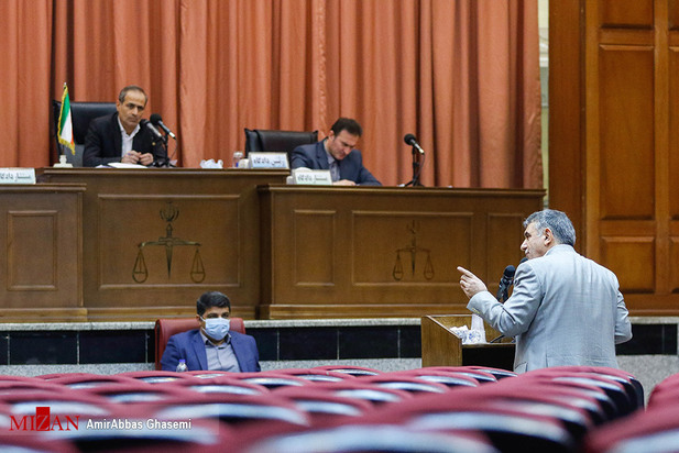 جلسه رسیگی به اتهامات رئیس پیشین سازمان خصوصی سازی
