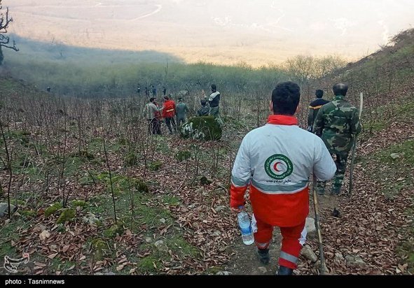 آتش سوزی جنگل گیلان