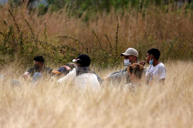 درگیری مهاجران و پلیس گواتمالا