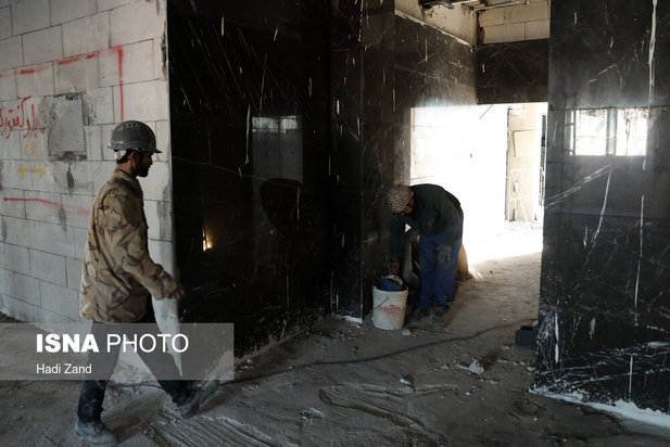 پلاسکو 4 سال پس از آتش‌سوزی مرگبار