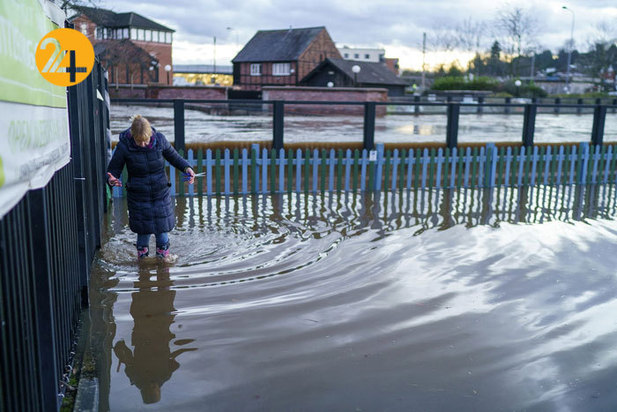 طوفان کریستف بریتانیا را درنوردید