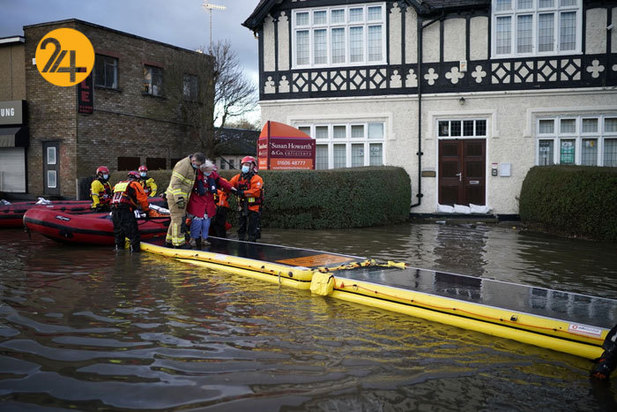 طوفان کریستف بریتانیا را درنوردید