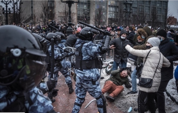 اعتراضات در مسکو