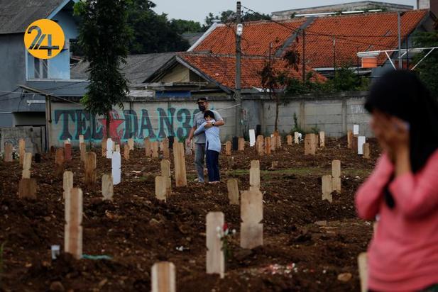 تدفین قربانیان کرونا