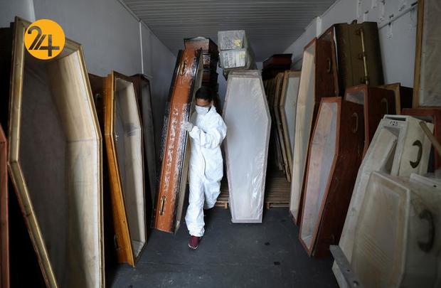 تدفین قربانیان کرونا