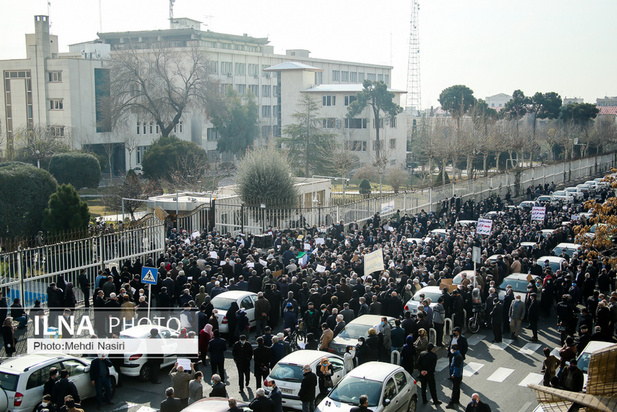 تجمع اعتراضی بازنشستگان