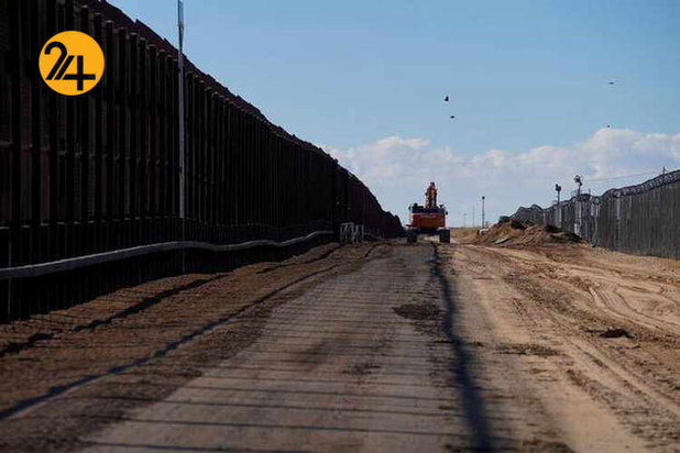 توقف دیوار مرزی مکزیک