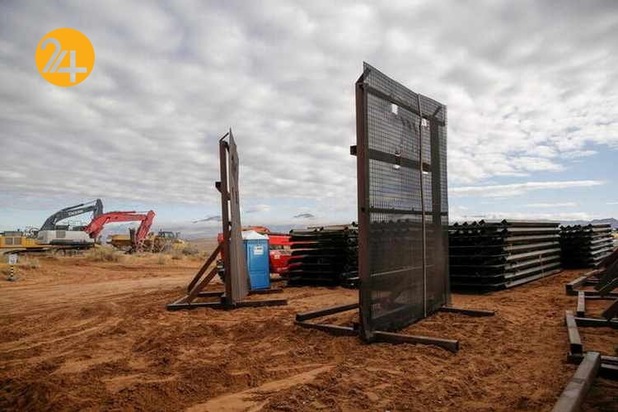 توقف دیوار مرزی مکزیک