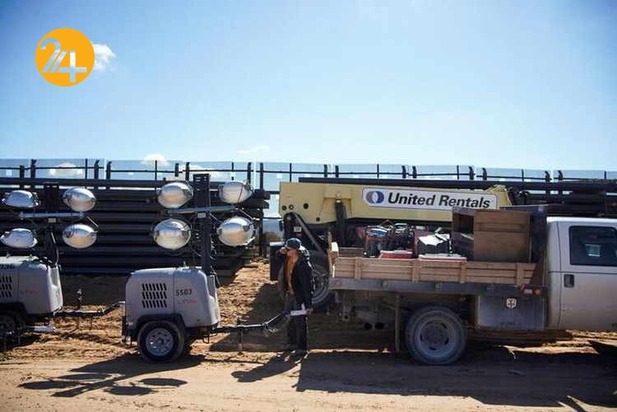 توقف دیوار مرزی مکزیک