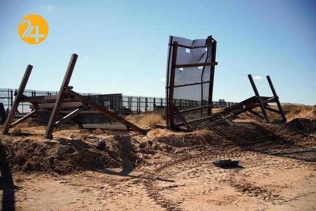 توقف دیوار مرزی مکزیک