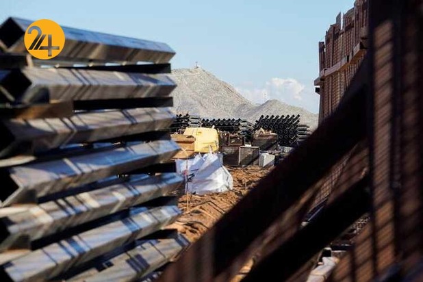 توقف دیوار مرزی مکزیک