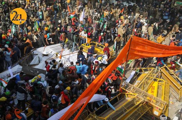 اعتراضات کشاورزان در هند