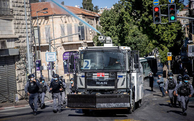 درگیری پلیس اسرائیل با یهودیان مذهبی