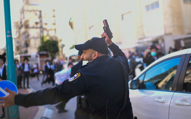 درگیری پلیس اسرائیل با یهودیان مذهبی