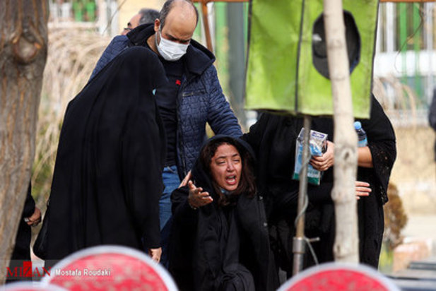 تشییع مهرداد میناوند