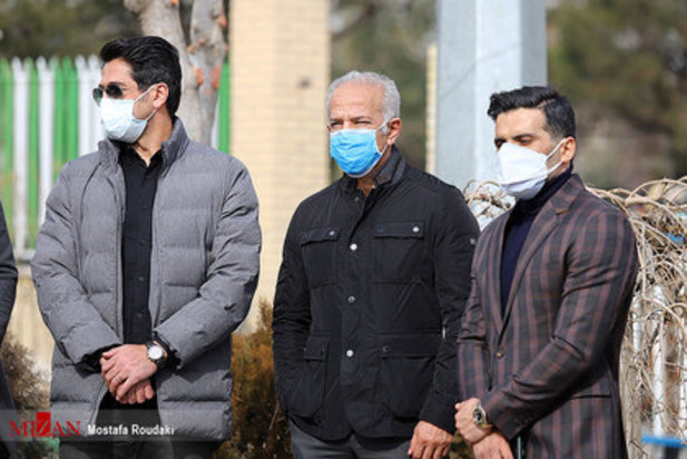 تشییع مهرداد میناوند