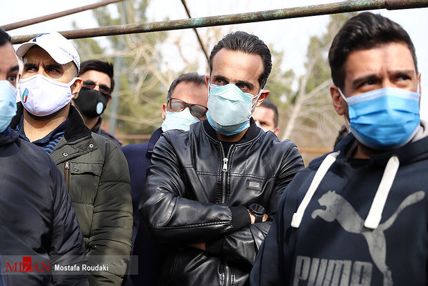 تشییع مهرداد میناوند