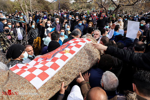 تشییع مهرداد میناوند