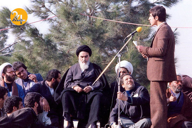 تصاویر روز بازگشت روح الله خمینی به ایران