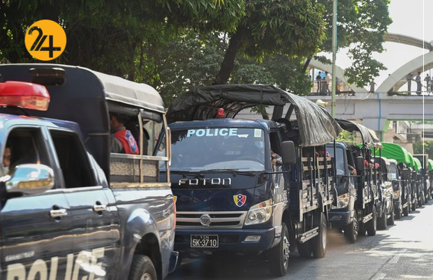 تصاویری از کودتا در میانمار