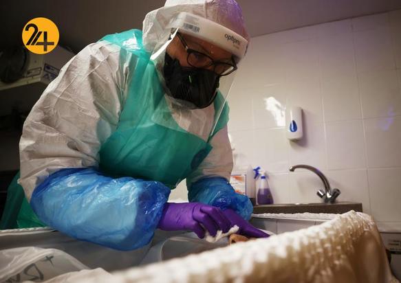 خاکسپاری کرونایی‌ها در بریتانیا