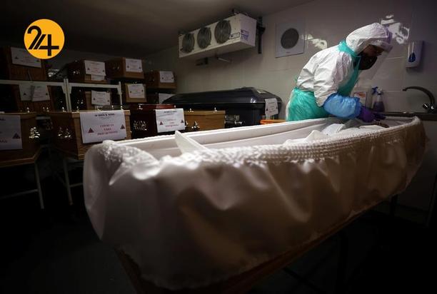 خاکسپاری کرونایی‌ها در بریتانیا